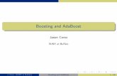 Boosting and AdaBoost - UB Computer Science and Engineering