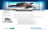 42PFL6097K/12 Philips Smart LED TV with Ambilight Spectra 2 and