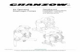 Air Operated Diaphragm Pumps Installation Instructions