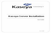 Kaseya Server Installation - IT Systems Management Software | Kaseya
