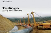 Tailings pipelines - Ausenco - Engineering and Project Management