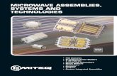 MICROWAVE ASSEMBLIES, SYSTEMS AND TECHNOLOGIES