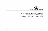 MCP3909 3-Phase Energy Meter Reference Design Using PIC18F2520 User's Guide