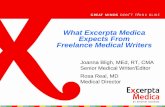 What Excerpta Medica Expects From Freelance Medical Writers