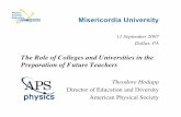 Misericordia University - PhysTEC