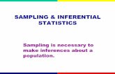 SAMPLING & INFERENTIAL STATISTICS - Arizona State University