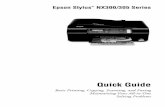 Epson Stylus® NX300 / 305 Series - Quick Guide