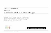 Activities with Handheld Technology - Analog, Embedded Processing