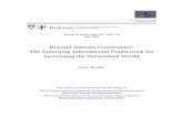 Beyond Internet Governance: The Emerging International Framework