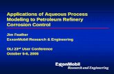 Applications of Aqueous Process Modeling to Petroleum Refinery Corrosion Control