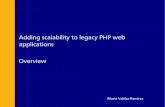 Adding scalability to legacy PHP web applications