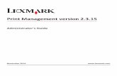 Print Management version 2.3