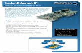 SocketEthernet IP Data Sheet: Intelligent Serial-to-Ethernet