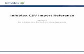 Infoblox CSV Import Reference - Network Control with DNS, DHCP