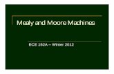 Mealy and Moore Machines - UCSB