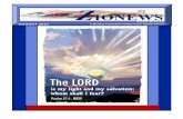 A Monthly Publication of Mount Zion Bap- ZIONEWS