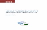 Mobile patents landscape: An in-depth quantitative - IP CloseUp