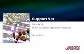 The Mentor Graphics SupportNet site has received