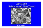 ASTR 380 Relativity and Time Travel - University of Maryland