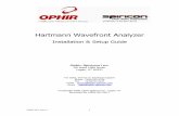 Hartmann Wavefront Analyzer Installation & Setup Guide