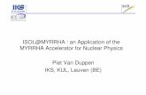 [email protected] : an Application of the MYRRHA Accelerator for Nuclear