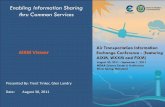 Enabling Information Sharing thru Common Services