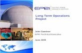 Long Term Operations Project - EPRI | Home