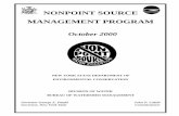 Nonpoint Source Management Program 2000 - New York State