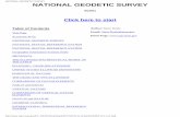 NATIONAL GEODETIC SURVEY - University of Washington