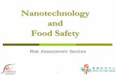 Nanotechnology and and Food SafetyFood Safety