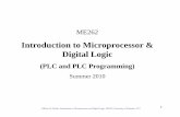 Introduction to Microprocessor & Digital Logic