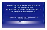 Recently Published Evaluations of the Association of Mycotoxins