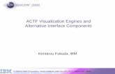 ACTF Visualization Engines and Alternative Interface Components