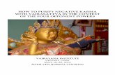 HOW TO PURIFY NEGATIVE KARMA WITH VAJRASATTVA IN THE CONTEXT OF
