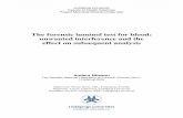 The forensic luminol test for blood: unwanted interference and the