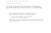 Using Autodesk Ecotect Analysis and Building Information Modeling