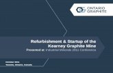 Refurbishment & Startup of the Kearney Graphite Mine