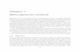 Chapter 1 Heterogeneous catalysis - Freie Universit¤t Berlin