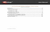 MS Exchange Server Backup - User Guide