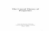 The Causal Theory of Properties