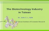 The Biotechnology Industry in Taiwan
