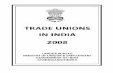 TRADE UNIONS IN INDIA - Labour Bureau Main Page