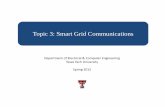 Smart Grid Topic 3 Communications - UCR