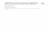 100 Years of U.S. Consumer Spending - Bureau of Labor Statistics