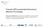 Towards GPU-accelerated Operational Weather Forecasting