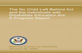 The No Child Left Behind Act and the Individuals with Disabilities