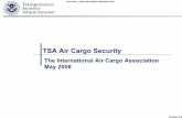 TSA Air Cargo Security