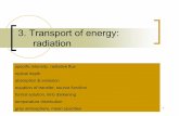 3. Transport of energy: radiation