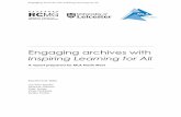 Engaging archives with Inspiring Learning for All