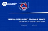 WESTERN CAPE INCIDENT COMMAND SUMMIT